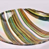 Mark Benne Marks Glass Fusion schaal tropical stringers