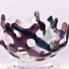 Mark Benne Marks Glass Fusion waxinelichtje paars tinten Bilderberg Parkhotel Rotterdam